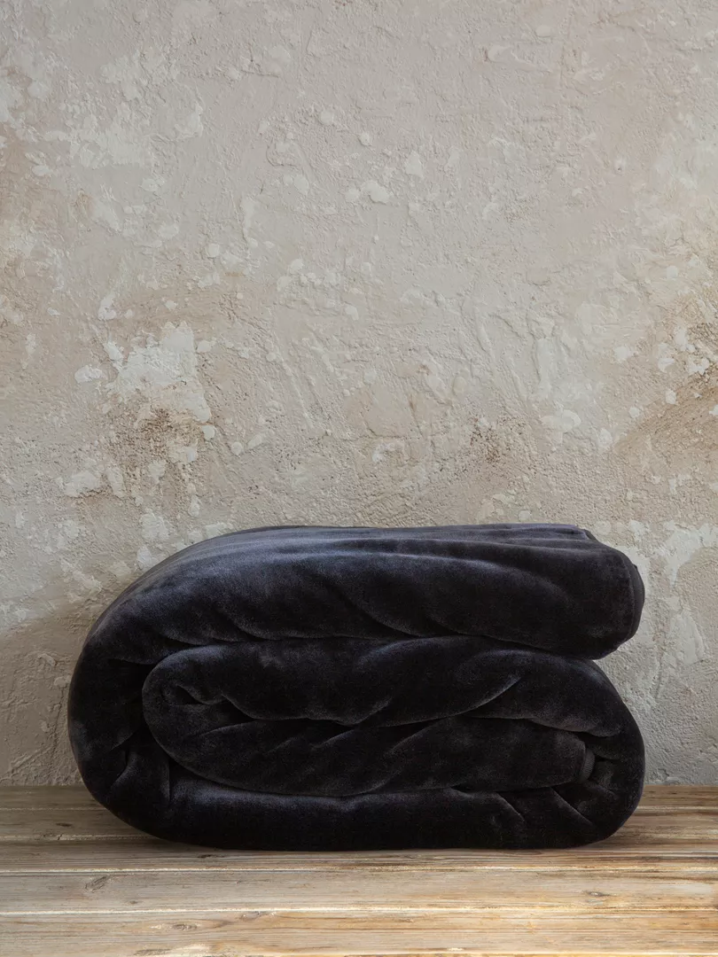 Φωτογραφία προϊόντος: Nima Home Κουβέρτα Coperta - Black Μαύρο Υπέρδιπλη 220x240