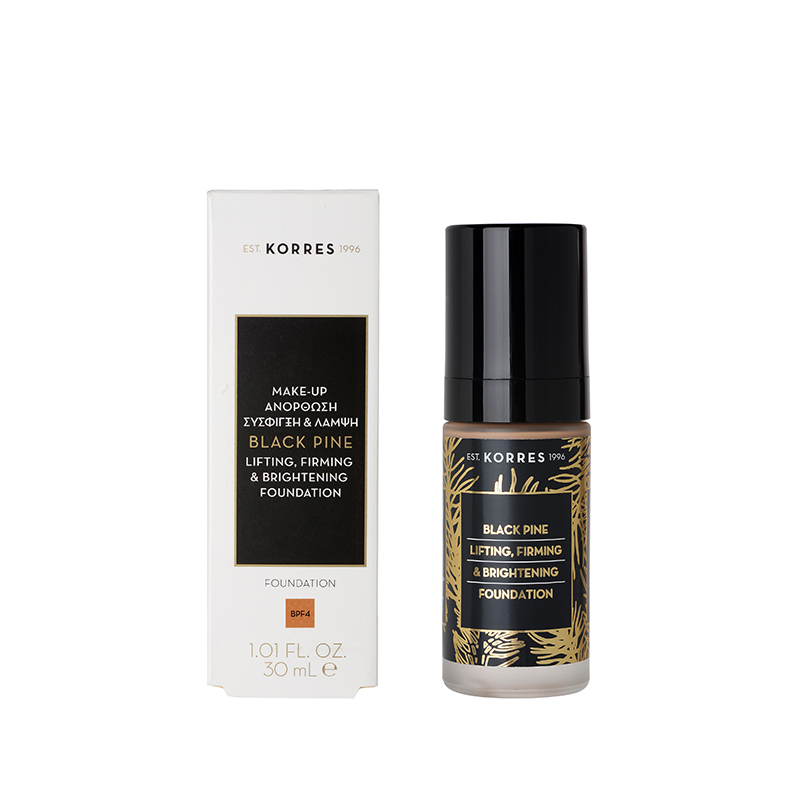 Φωτογραφία προϊόντος: Korres Μαύρη Πεύκη Lifting, Firming +amp; Brightening Foundation,Συσφικτικό +amp; Ανορθωτικό Make-Up Bpf4 30ml