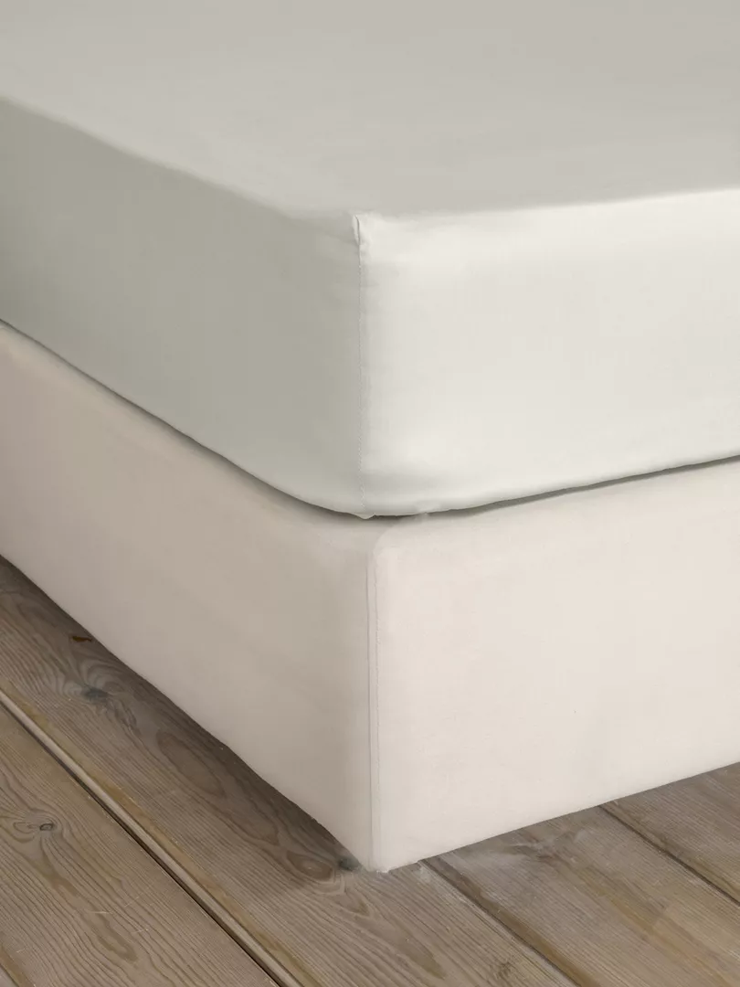 Φωτογραφία προϊόντος: Nima Home Σεντόνι Superior - Fog Beige Μπεζ Γίγας με Λάστιχο 185x205+35