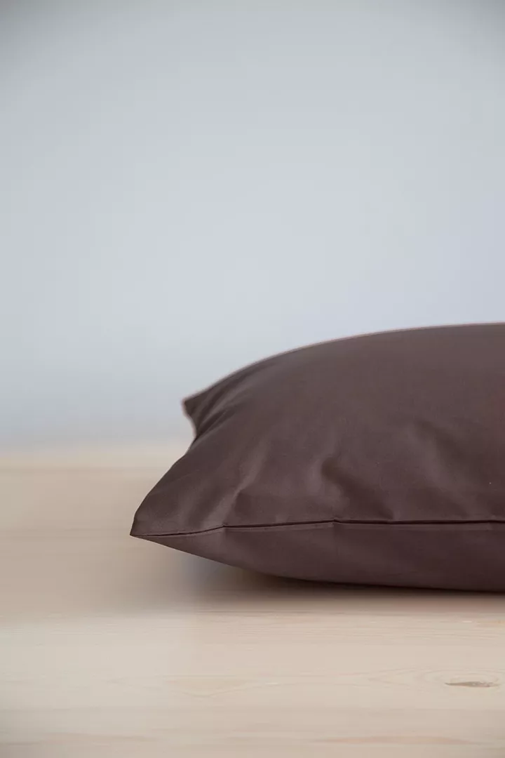 Φωτογραφία προϊόντος: Nima Home Σεντόνι Unicolors - Dark Taupe Καφέ Υπέρδιπλο 240x260