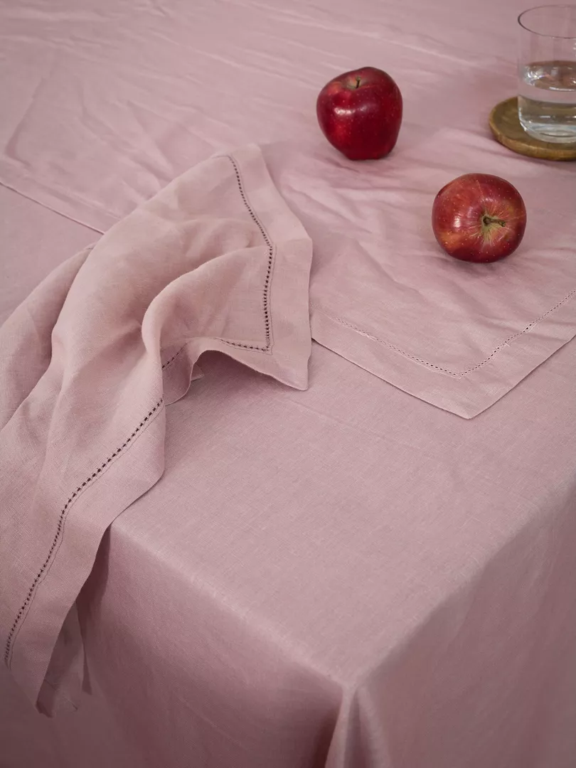 Φωτογραφία προϊόντος: Nima Home Σετ Σουπλά Linho - Dusty Pink Ροζ Σετ (2 x 35x50)