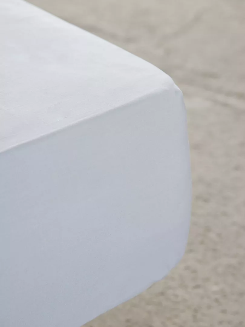 Φωτογραφία προϊόντος: Nima Home Σεντόνι Unicolors - White Λευκό Ημίδιπλο 180x260