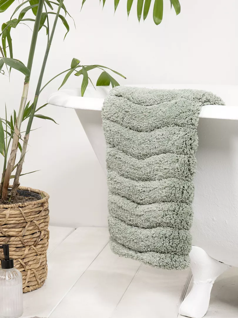 Φωτογραφία προϊόντος: Nima Home Πατάκι Μπάνιου Vellum - Light Mint Μέντα Πατάκι 50x80