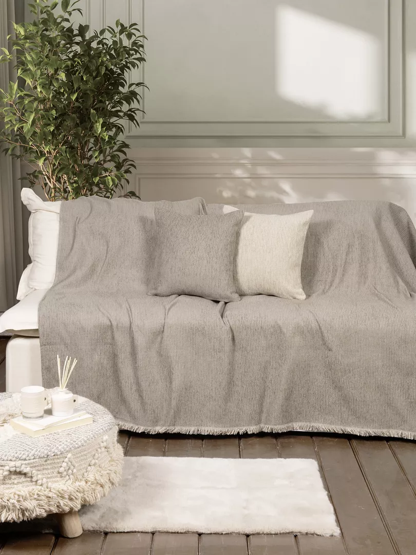 Φωτογραφία προϊόντος: Nima Home Ριχτάρι Abrigo - Cigar Brown Καφέ Μονοθέσιος 180x180