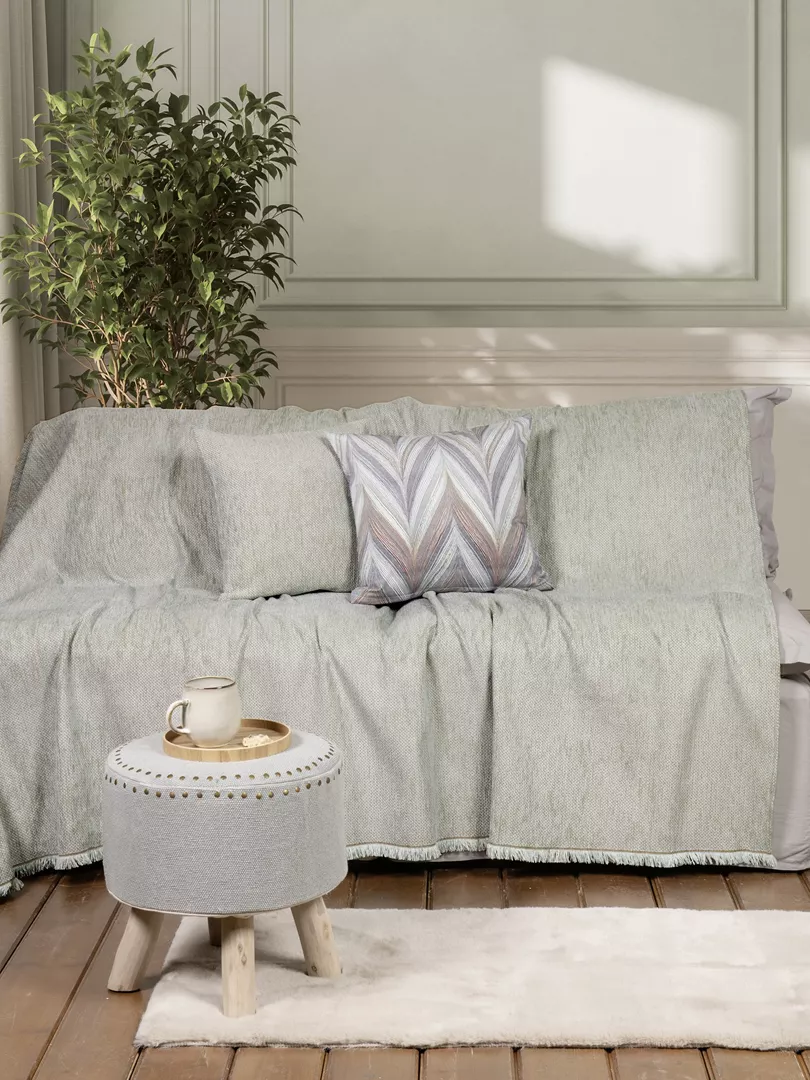 Φωτογραφία προϊόντος: Nima Home Ριχτάρι Abrigo - Mint Μέντα Τετραθέσιος 180x350