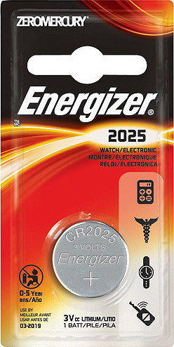 Φωτογραφία προϊόντος: Energizer CR2025 Μπαταρία Λιθίου 3V (1 τμχ)