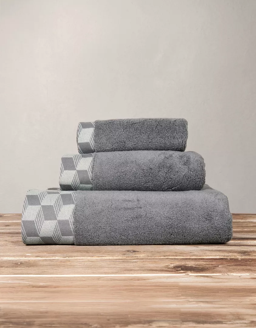 Φωτογραφία προϊόντος: Nima Home Πετσέτα Luxe - Dark Gray Γκρι Μπάνιου 90x145