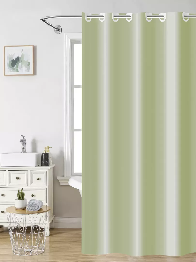 Φωτογραφία προϊόντος: Nima Home Κουρτίνα Μπάνιου Light Khaki Χακί Κουρτίνα 180x200