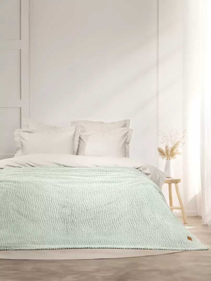 Φωτογραφία προϊόντος: Nima Home Κουβέρτα Serenus - Mint Μέντα Υπέρδιπλη 220x240
