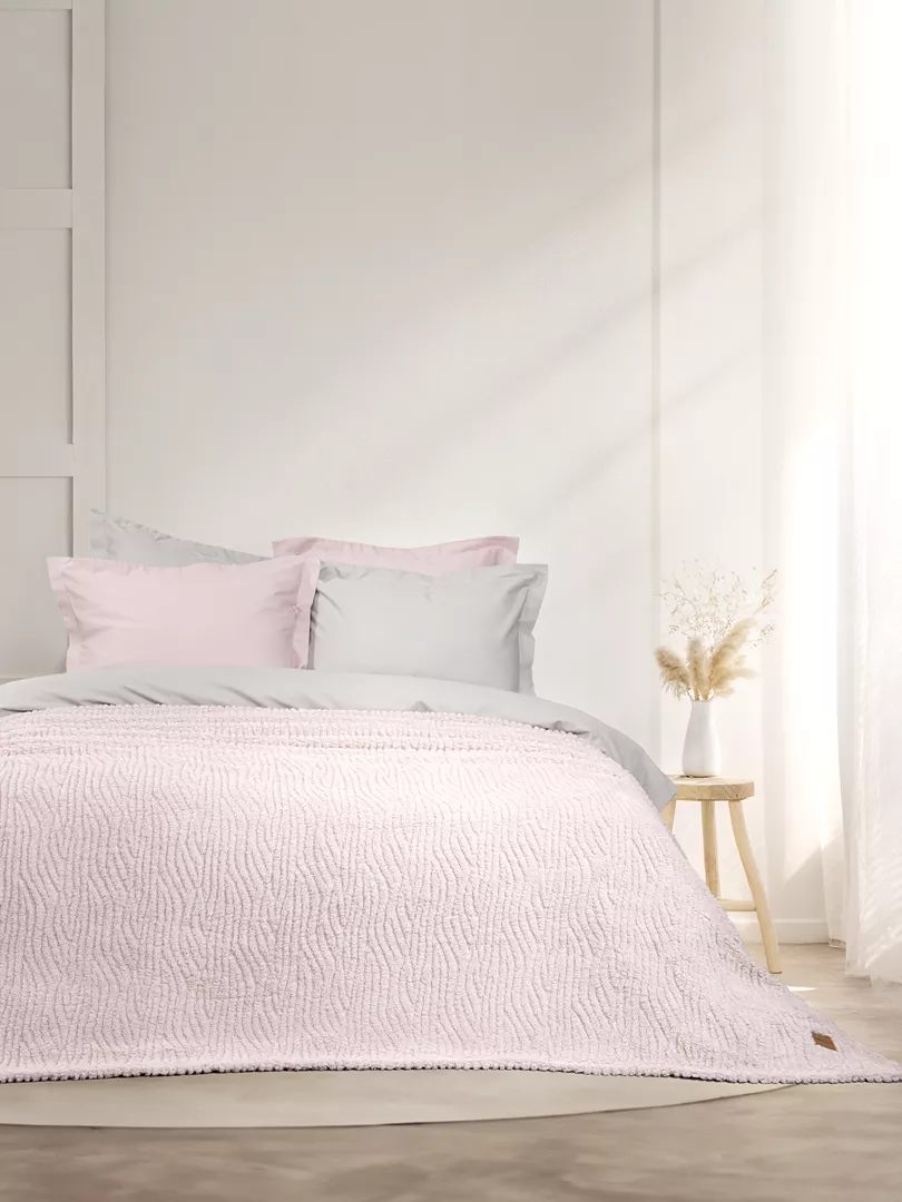Φωτογραφία προϊόντος: Nima Home Κουβέρτα Serenus - Nude Pink Ροζ Υπέρδιπλη 220x240