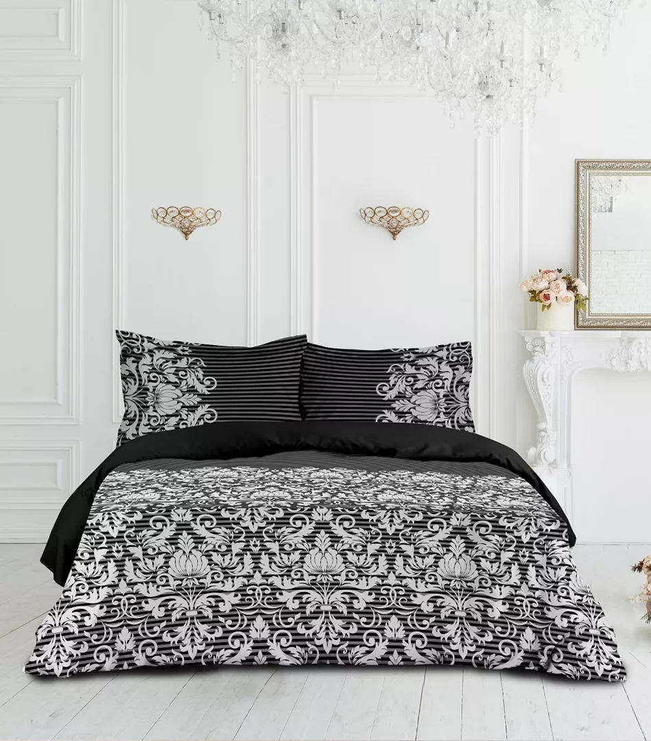 Φωτογραφία προϊόντος: Makis Tselios ΣΕΤ ΘΗΚΗ KING DAMASK 240X260CM 2*52X72CM 100% COTTOSATIN 230TC - -
