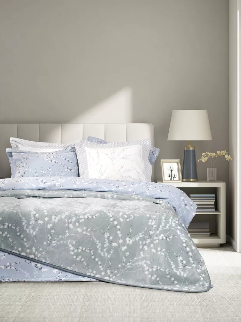 Φωτογραφία προϊόντος: Nima Home Κουβέρτα Inverno Γαλάζιο Μονή 160x220