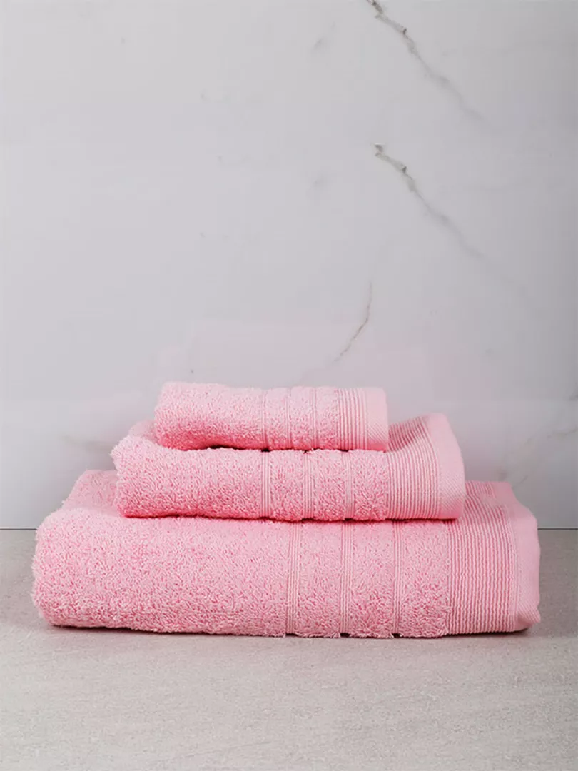 Φωτογραφία προϊόντος: Sunshine Πετσέτα Χίμπουρι 1 Pink Μπάνιου (70x140) - -