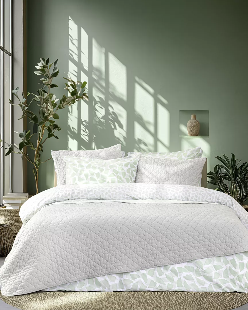 Φωτογραφία προϊόντος: Nima Home Κουβερλί Arden - Gray / Mint Γκρι, Μέντα, Πράσινο Υπέρδιπλο 220x240