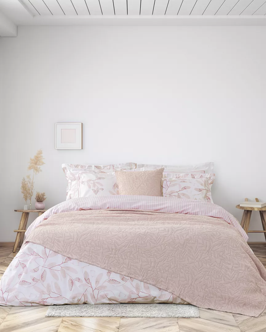 Φωτογραφία προϊόντος: Nima Home Κουβέρτα Nuve - Powder Pink Ροζ Υπέρδιπλη 220x240