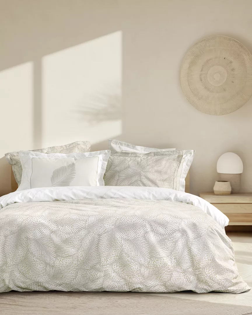 Φωτογραφία προϊόντος: Nima Home Σετ Σεντόνια Coconut Μπεζ, Λευκό Μονά (2 x 170x260 + 1 Μαξιλαροθήκη Oxford 4 πλευρών 52x72+5)