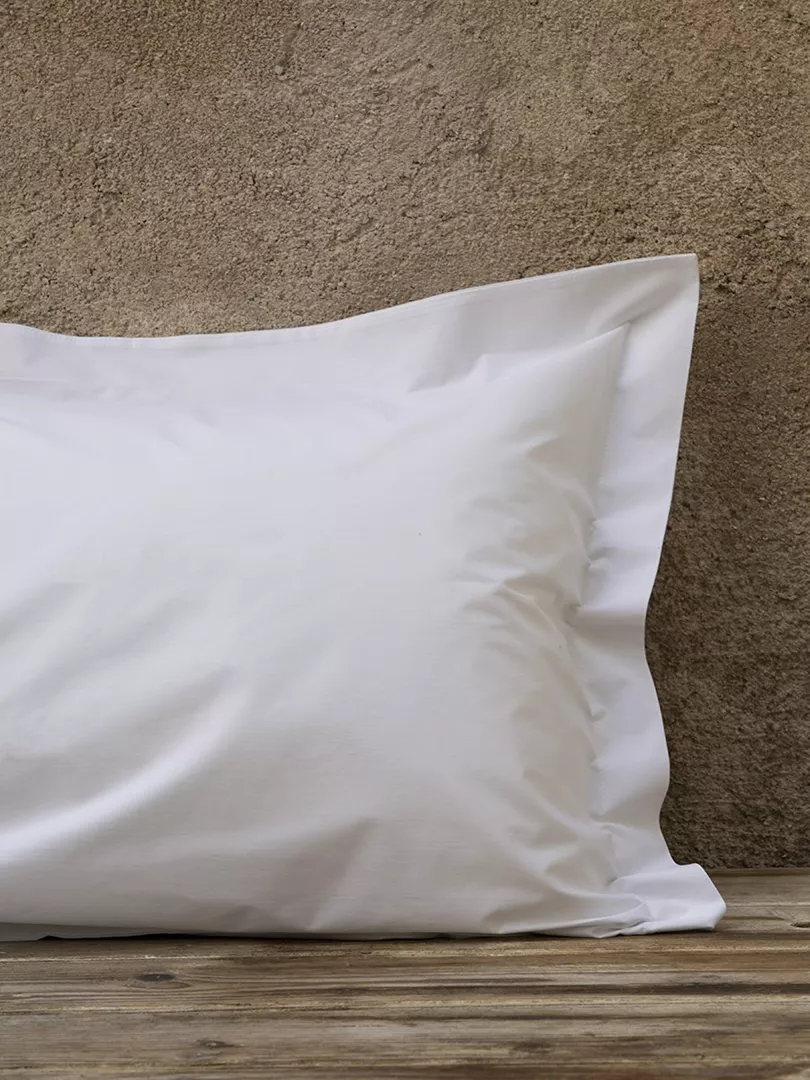 Φωτογραφία προϊόντος: Nima Home Μαξιλαροθήκη 100% Cotton, 144 T.C. Λευκό Μαξιλαροθήκη 52x73