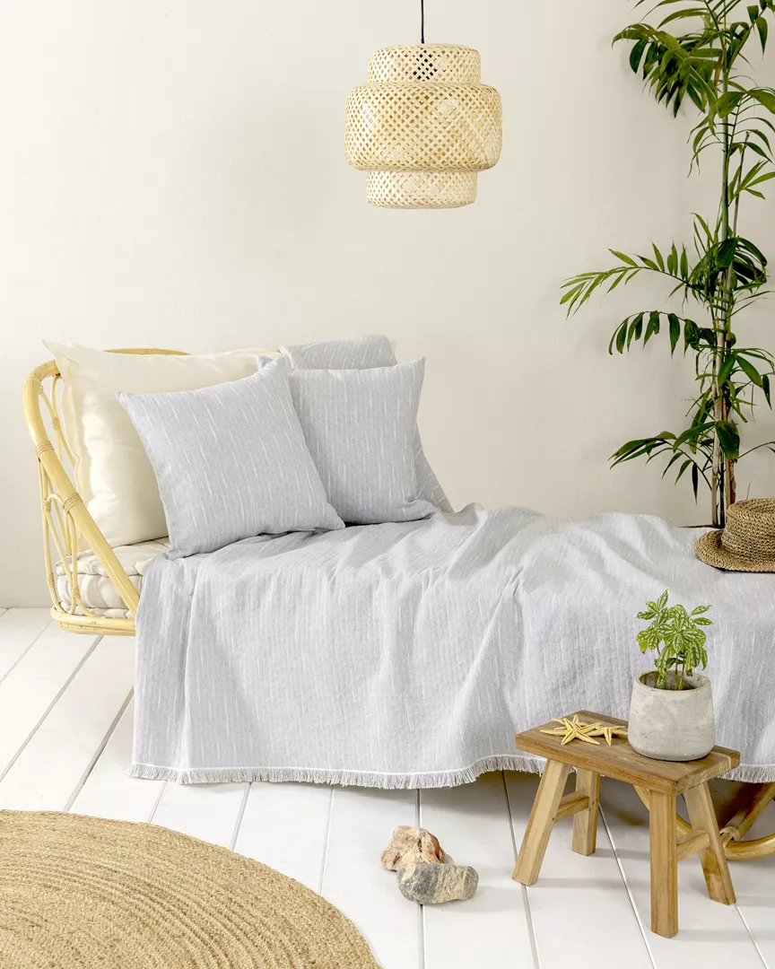 Φωτογραφία προϊόντος: Nima Home Ριχτάρι Stone Γκρι Διθέσιος 180x240