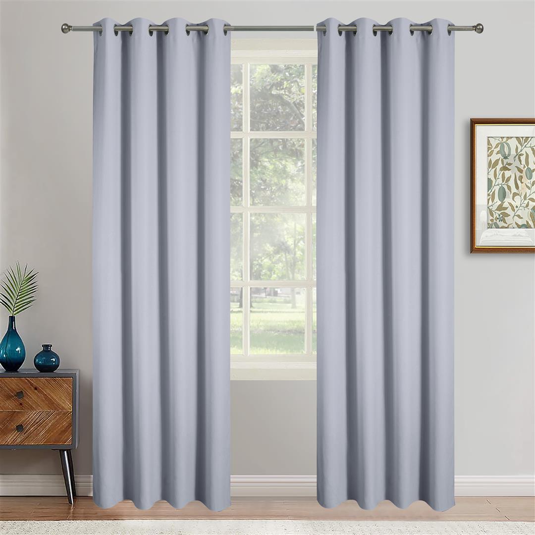 Φωτογραφία προϊόντος: Vasilas Home Κουρτίνα Blackout Light Grey - 140 x 270