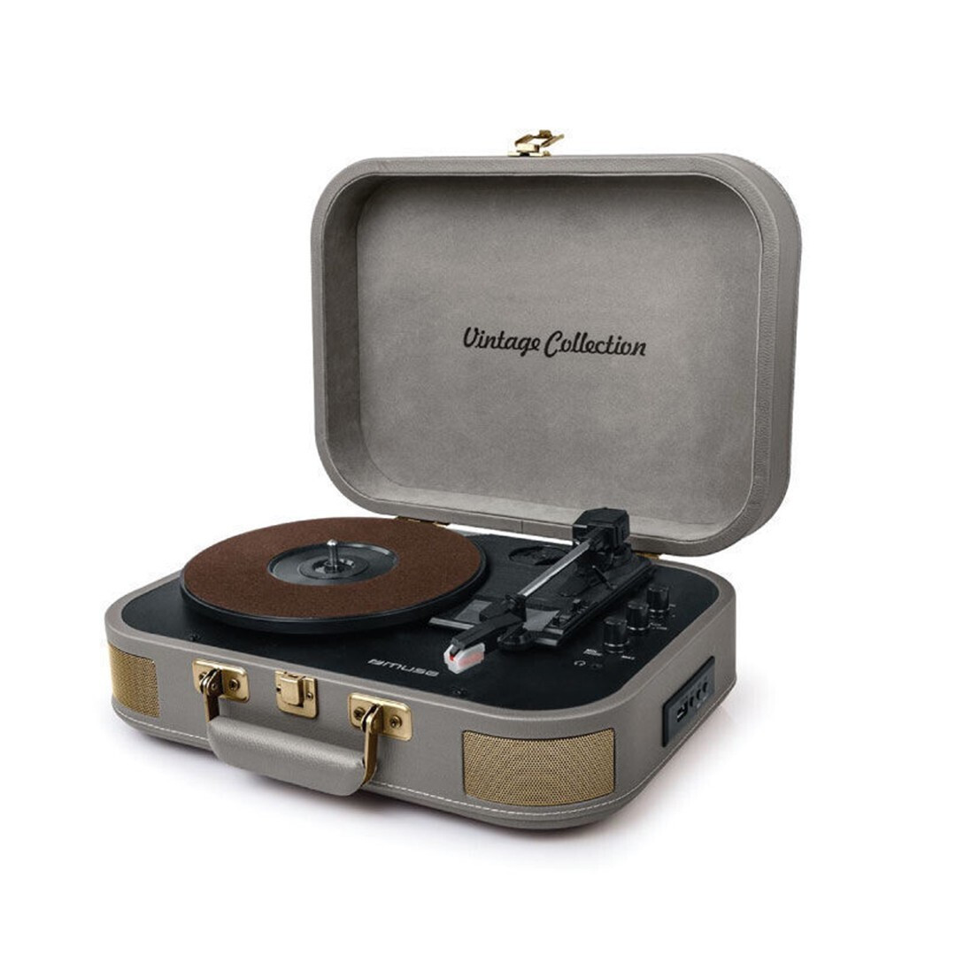 Φωτογραφία προϊόντος: Βαλιτσάκι Πικάπ Muse MT-201 MT-201BTG Γκρι