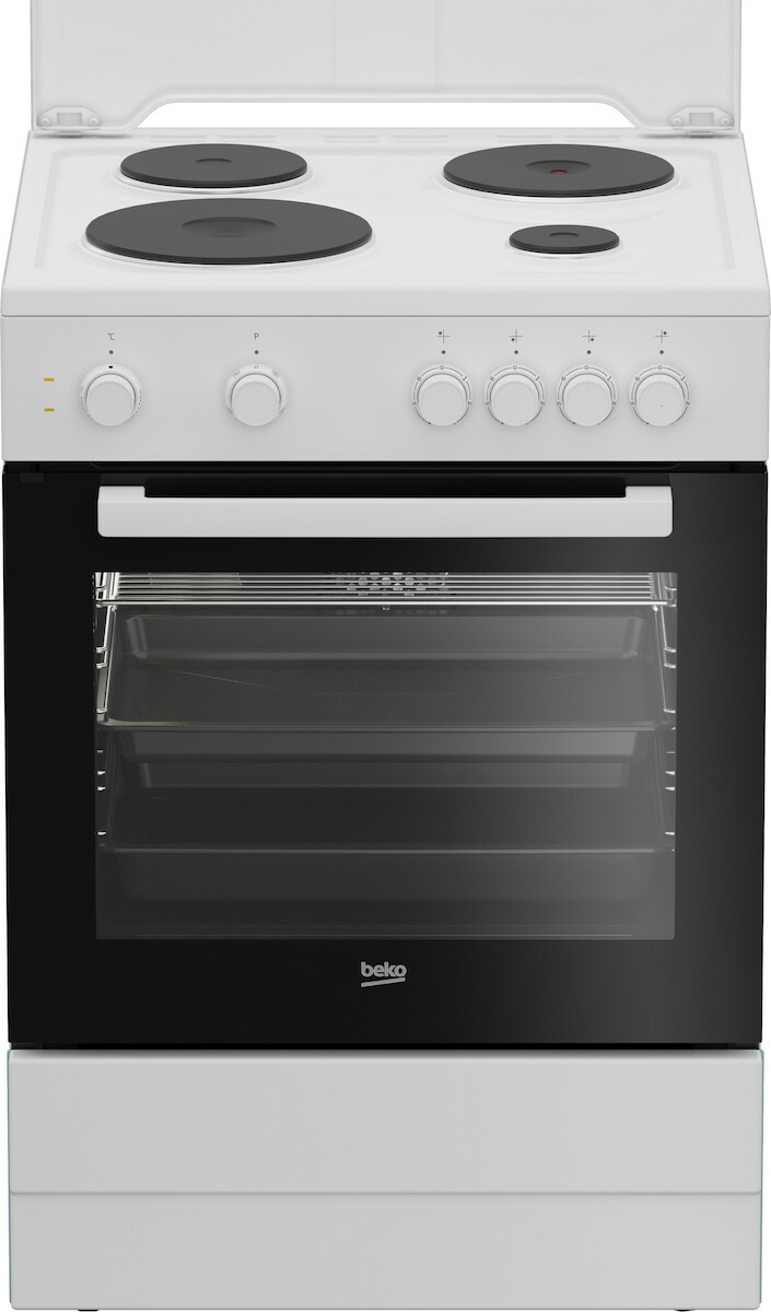 Φωτογραφία προϊόντος: Κουζίνα Εμαγιέ Beko FBM66001GWS Λευκή