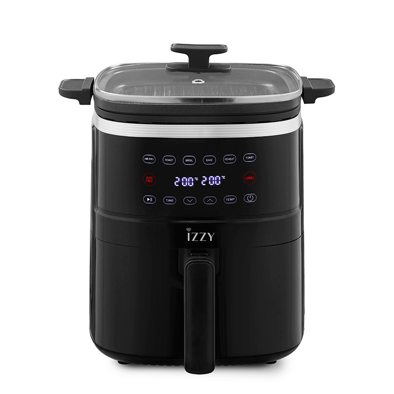 Φωτογραφία προϊόντος: Φριτέζα Αέρος Izzy Air Fryer IZ-8241 Μαύρο 5lt