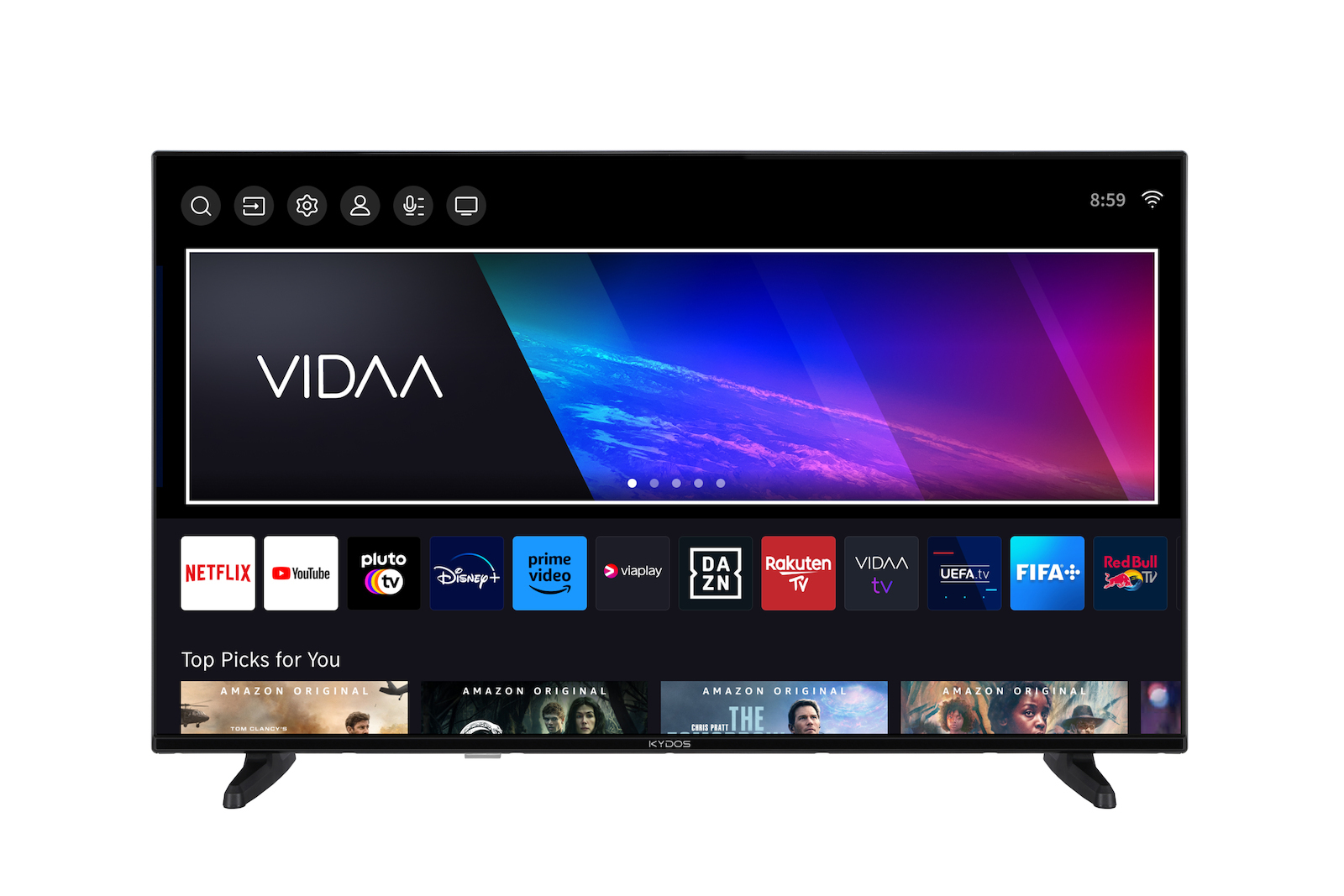 Φωτογραφία προϊόντος: Τηλεόραση Kydos Smart K50VU22SD01 50
