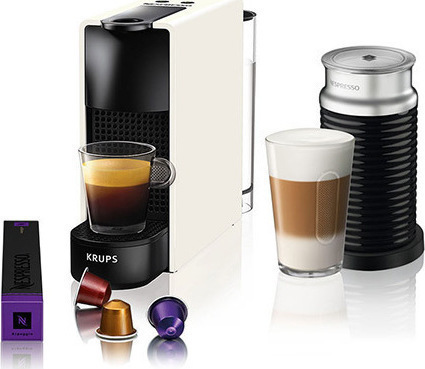 Φωτογραφία προϊόντος: Krups ΚΑΦΕΤΙΕΡΑ KRUPPS NESPRESSO XN1111V ME ΚΑΨΟΥΛΕΣ + AEROCCINO ΛΕΥΚΗ