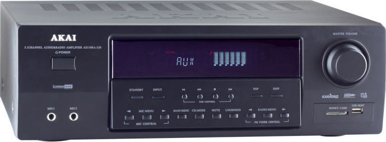 Φωτογραφία προϊόντος: Ενισχυτής Karaoke Akai AS110RA-320BT