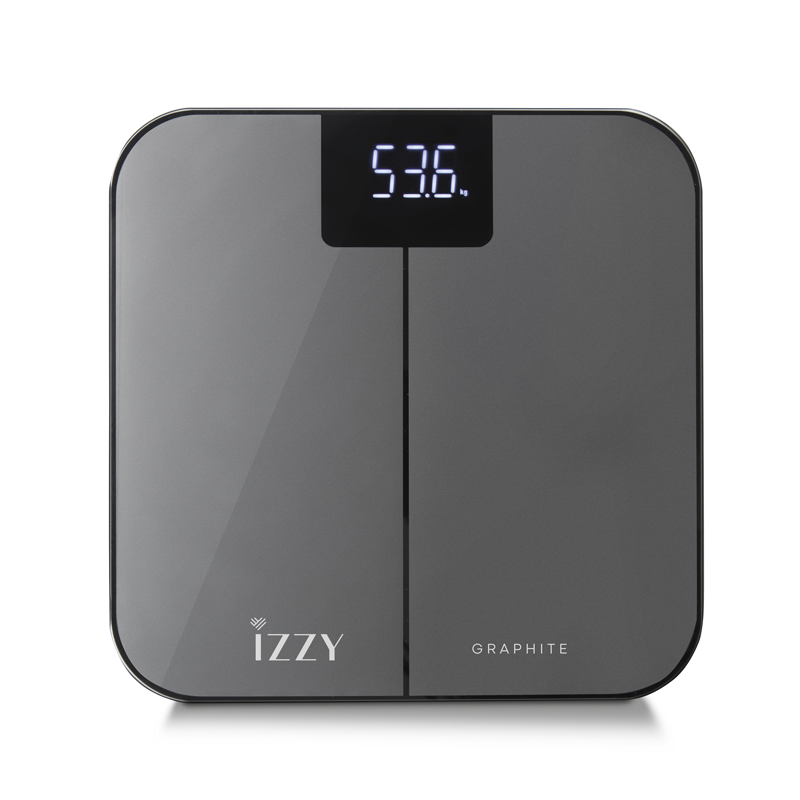 Φωτογραφία προϊόντος: Ζυγαριά Μπάνιου Izzy IZ-7009 Μαύρη