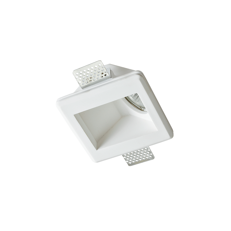 Φωτογραφία προϊόντος: ACALIGHT SQUARE WALL WASHER GYPSUM TRIMLESS SPOT LUMINAIRE ODEN GU10 / G90061C