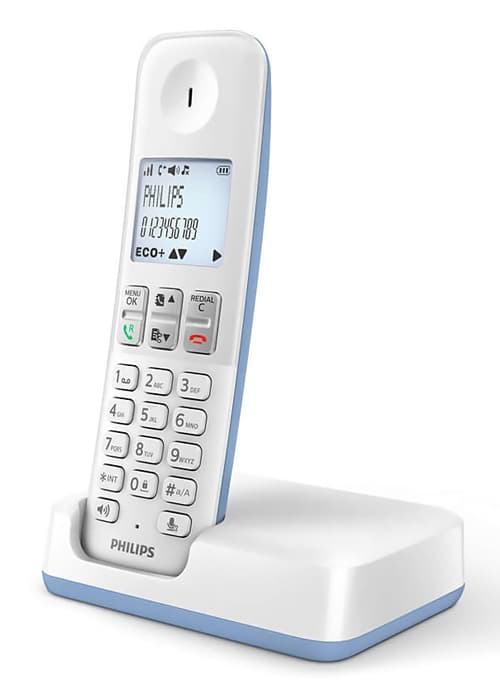 Φωτογραφία προϊόντος: Ασύρματο Τηλέφωνο Philips D2501S-34 Λευκό
