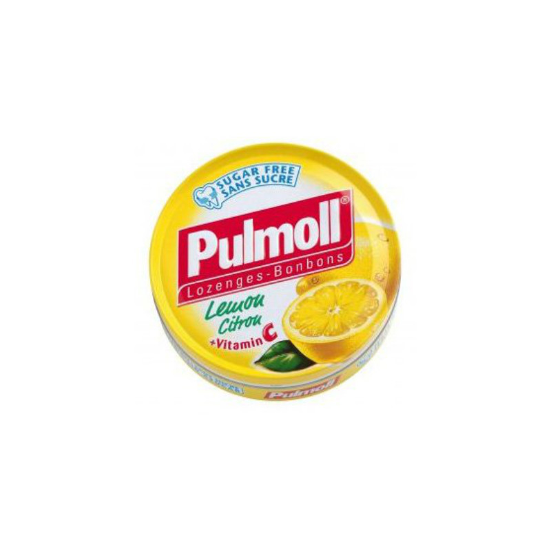 Φωτογραφία προϊόντος: PULMOLL Καραμέλες για τον βήχα με Λεμόνι + Βιταμίνη C 45gr