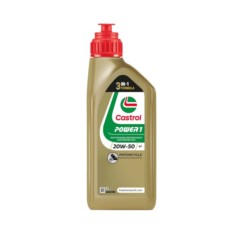 Φωτογραφία προϊόντος: Castrol Power1 4T 20W-50 Λιπαντικό Μοτοσυκλέτας 1lt