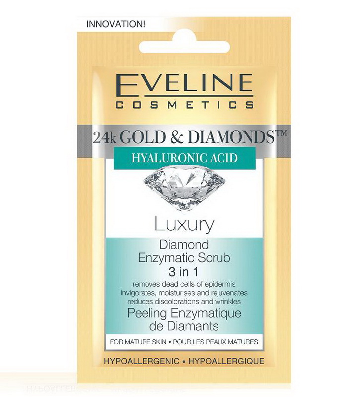 Φωτογραφία προϊόντος: ΜΑΣΚΑ PEELING 24K GOLD @ DIAMONDS+SERUM (KPE-24GDMASKPEEL) - Eveline