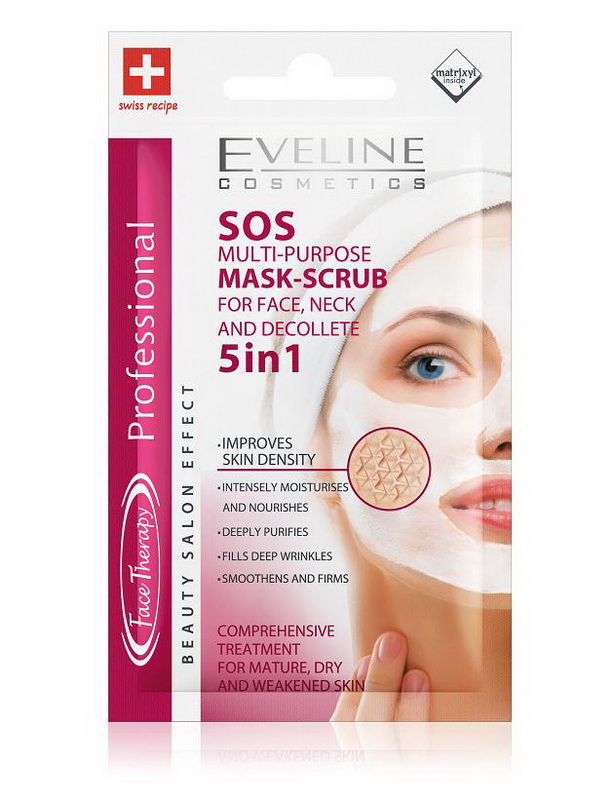 Φωτογραφία προϊόντος: ΜΑΣΚΑ ΑΠΟΛΕΠΙΣΗΣ PEELING 5 in 1 ΓΙΑ ΤΑΛΑΙΠΩΡΗΜΕΝΕΣ/ΩΡΙΜΕΣ ΕΠΙΔΕΡΜΙΔΕΣ (KPE-FTMASKSCRUB) - Eveline