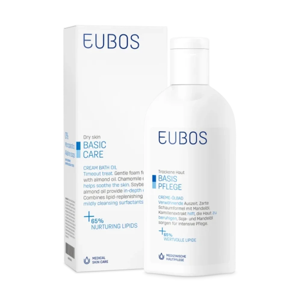 Φωτογραφία προϊόντος: Eubos Cream Bath Oil Λάδι Μπάνιου 200ml