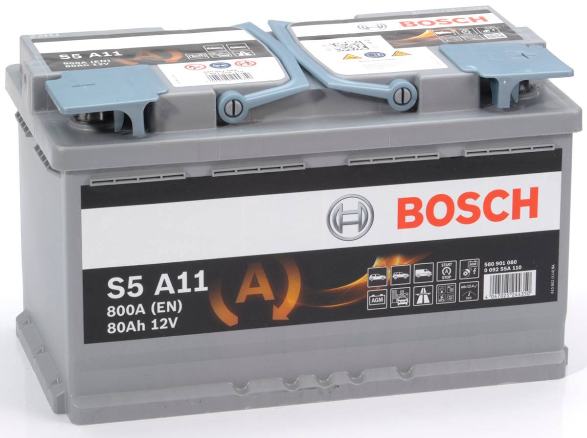 Φωτογραφία προϊόντος: Bosch S5A11 AGM Start-Stop Μπαταρία Αυτοκινήτου 80Ah