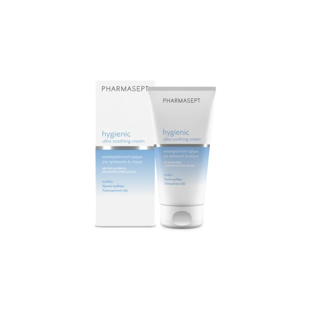 Φωτογραφία προϊόντος: Pharmasept Hygienic Ultra Soothing Cream Καταπραϋντική Κρέμα για Πρόσωπο & Σώμα 150ml