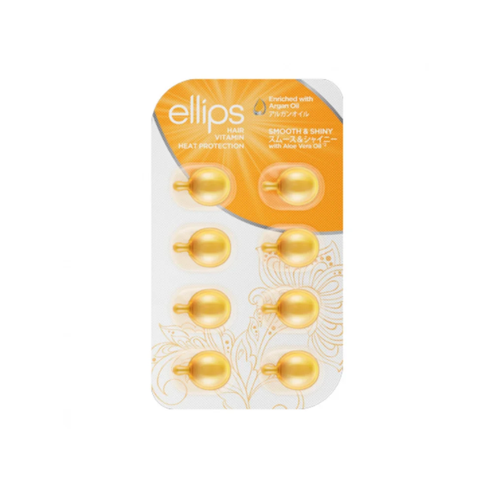 Φωτογραφία προϊόντος: Ellips Yellow Hair Vitamin Smooth + Shiny 8x1ml