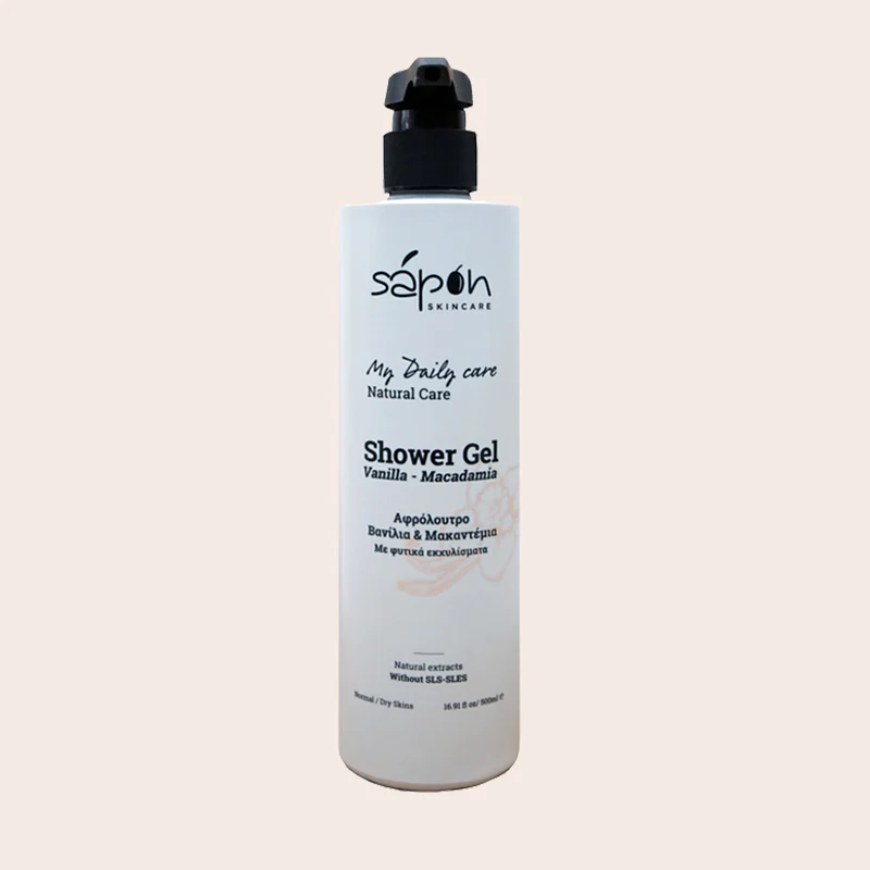 Φωτογραφία προϊόντος: SAPON Shower Bath Vanilla Macadamia 500ml