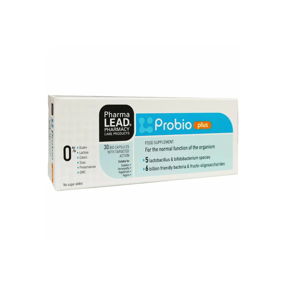 Φωτογραφία προϊόντος: Pharmalead Probio Plus με προβιοτικά και πρεβιοτικά 30 κάψουλες