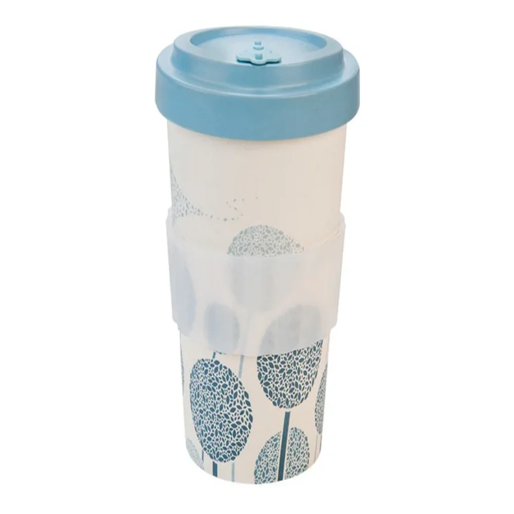 Φωτογραφία προϊόντος: Woodway Bamboo Cup Dandellions Blue 500ml
