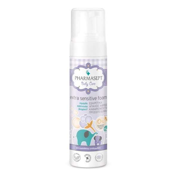 Φωτογραφία προϊόντος: PHARMASEPT Baby Foam Extra Sensitive 200ml