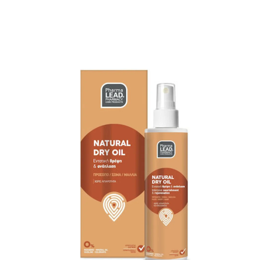 Φωτογραφία προϊόντος: Pharmalead Natural Dry Oil Ξηρό Λάδι για Πρόσωπο, Μαλλιά και Σώμα 125ml