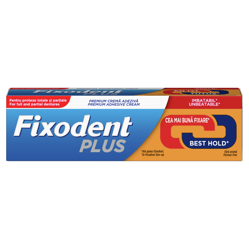 Φωτογραφία προϊόντος: FIXODENT PRO PLUS Δυνατό Κράτημα 40gr