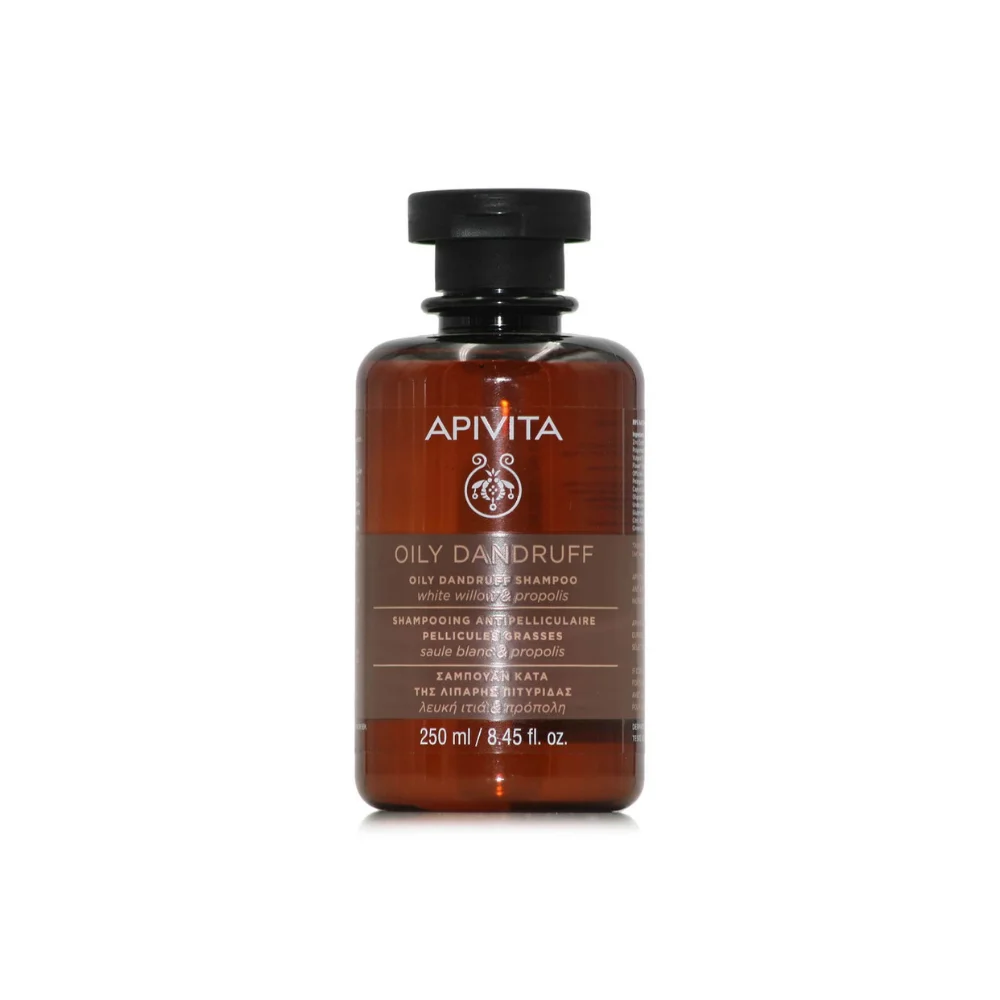 Φωτογραφία προϊόντος: APIVITA Oily Dandruff White Willow & Propolis Σαμπουάν 250ml