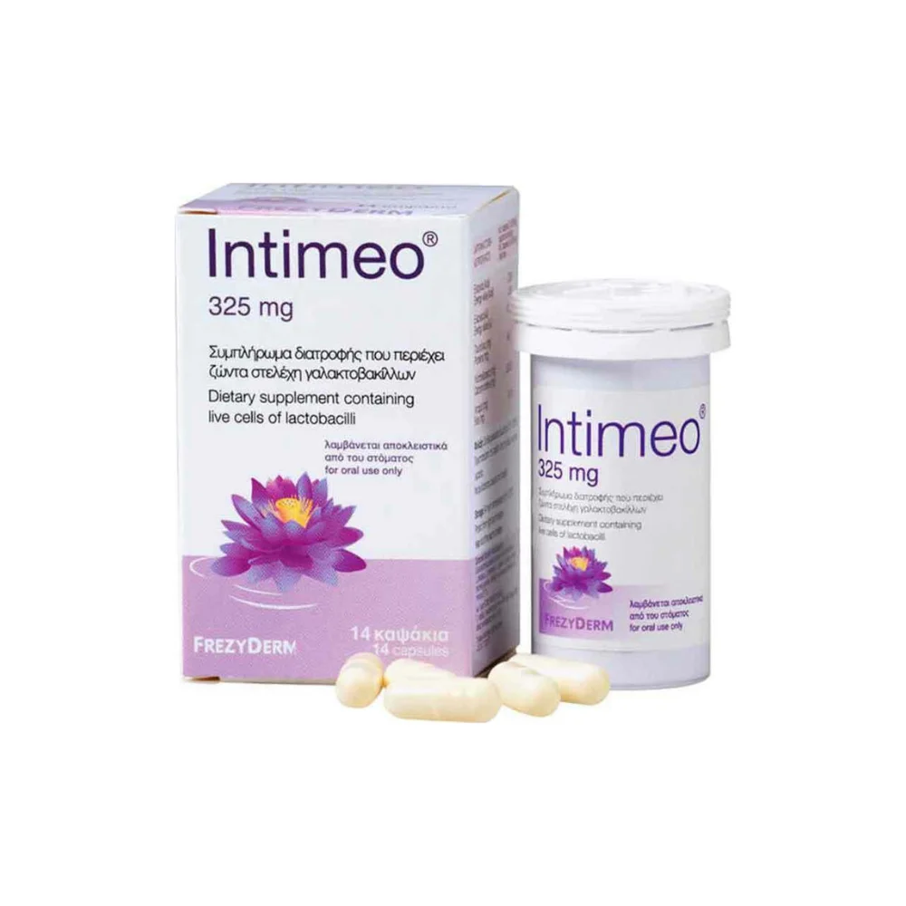 Φωτογραφία προϊόντος: Frezyderm Intimeo Προβιοτικά 325mg 14 κάψουλες