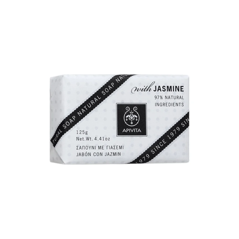 Φωτογραφία προϊόντος: Apivita Jasmine Natural Soap Σαπούνι με Γιασεμί 125gr