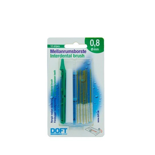 Φωτογραφία προϊόντος: DOFT Interdental Brush Πράσινο 0,8